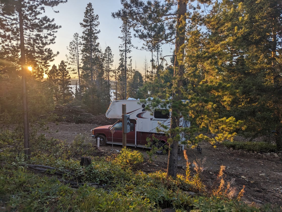 Sunset camp sites