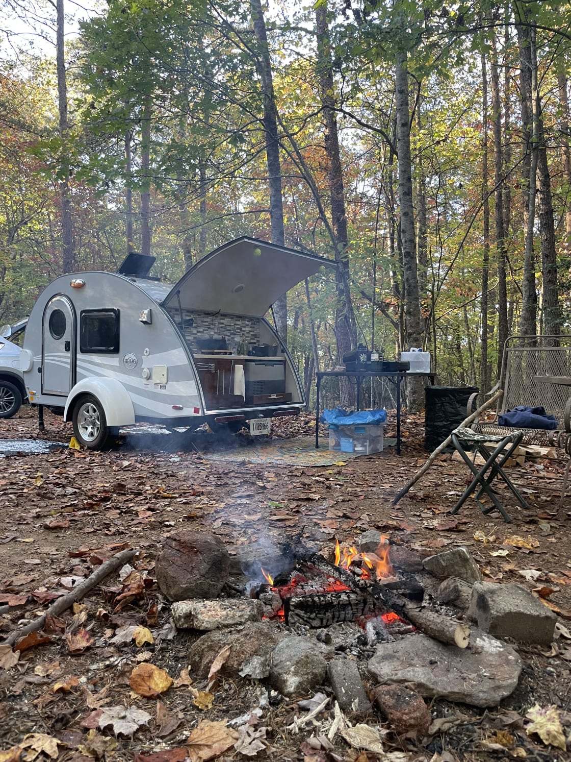 Wooded Camping at Pond