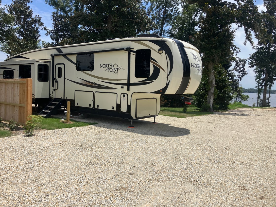 New Deer Point Lake Front RV Pad