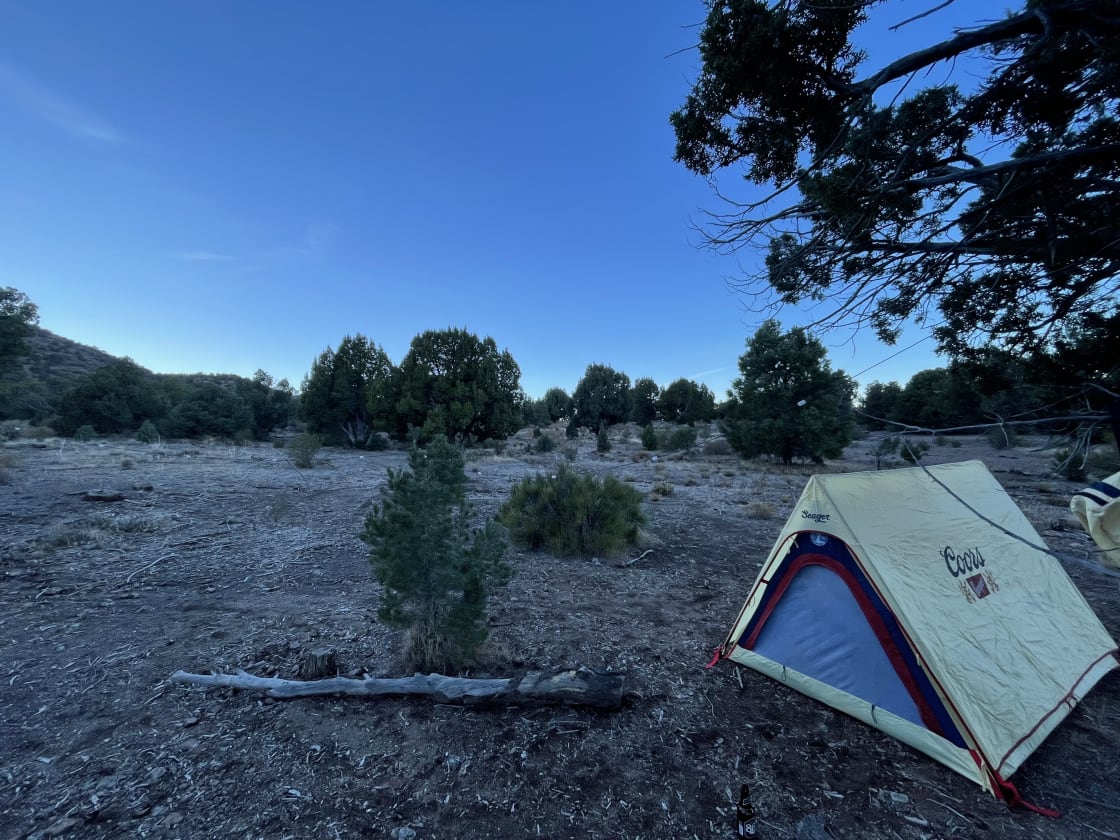 Tenting at Juniper Meadows Ranch