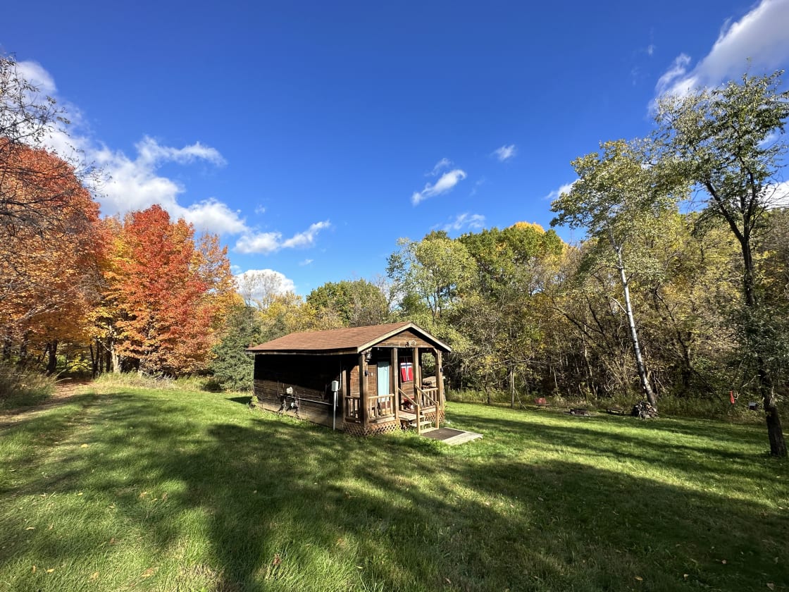 Driftless Retreat is located on 3 private acres in the Driftless Region of Wisconsin.