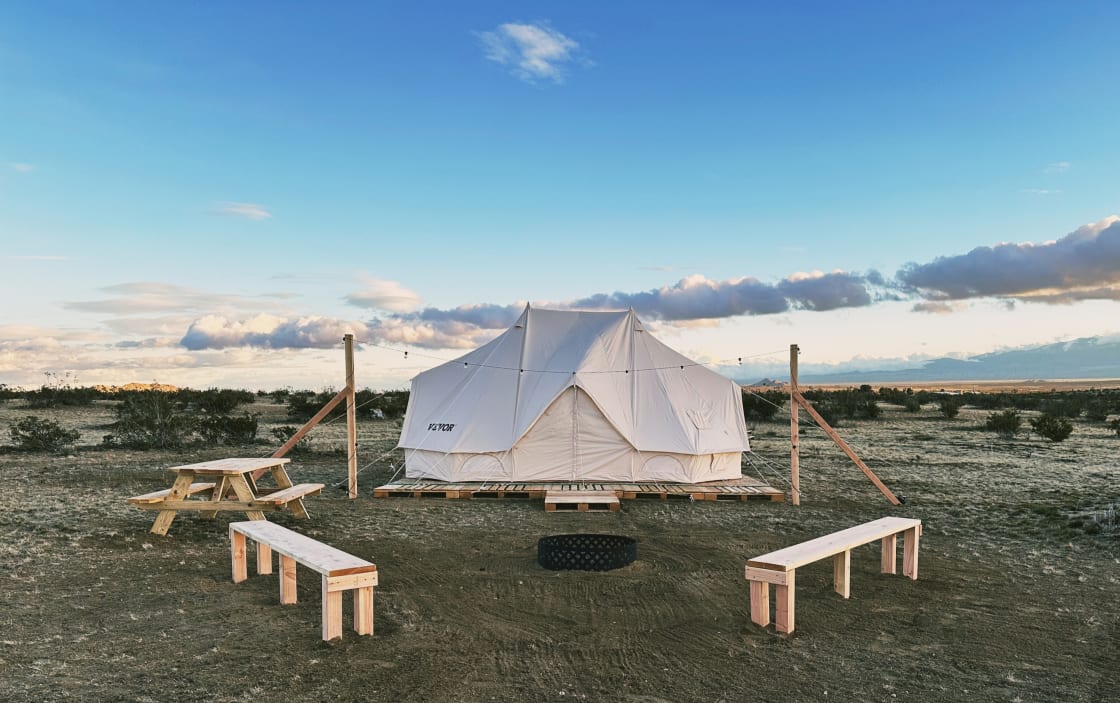 SOJOURN STAYS: Desert Yurt Retreat