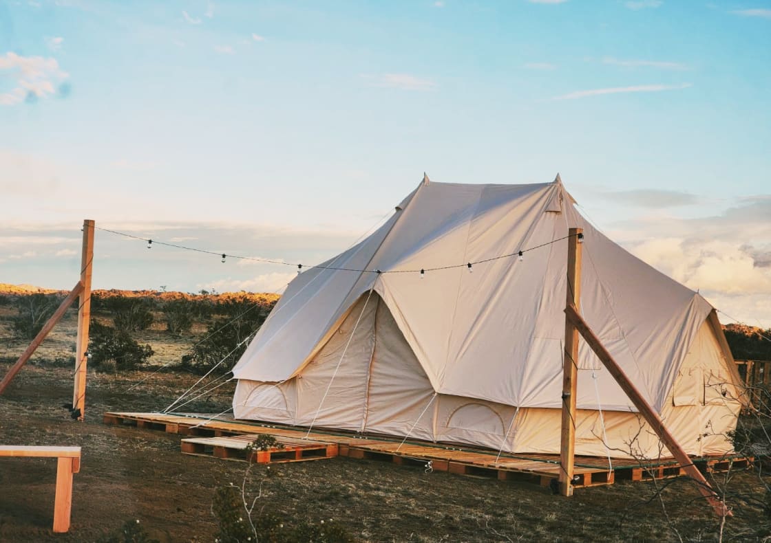 SOJOURN STAYS: Desert Yurt Retreat