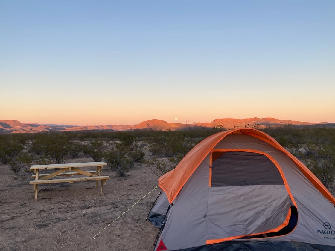 Ocotillo Flats Camping