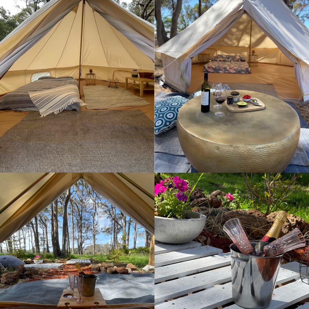 Bell tent - Powered - Short stay