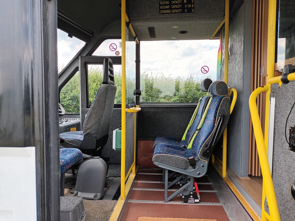 The Driver's and passengers seats