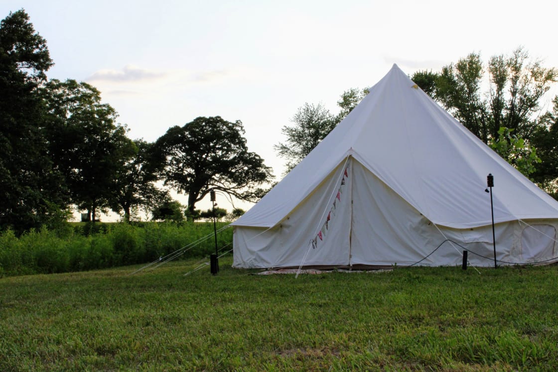 Herb Farm Glamping Couples Retreat