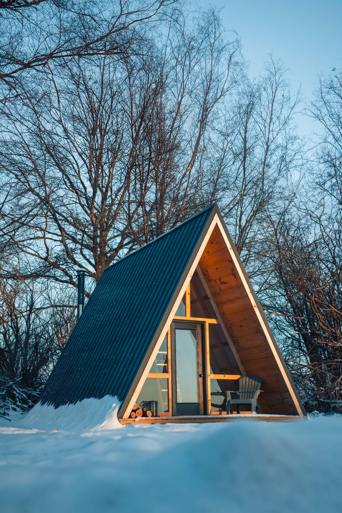 A-Frame In The Woods