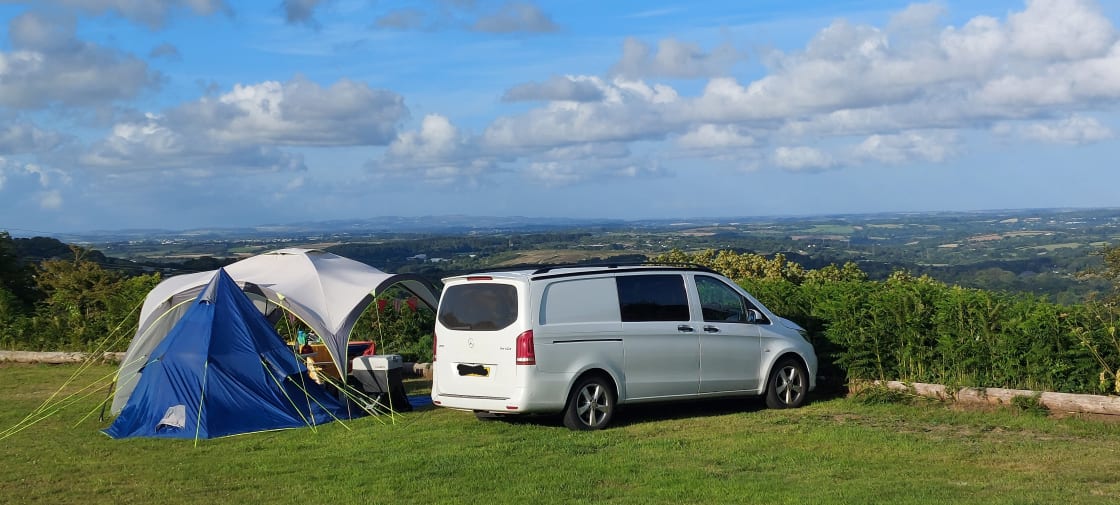 Campervan with a view