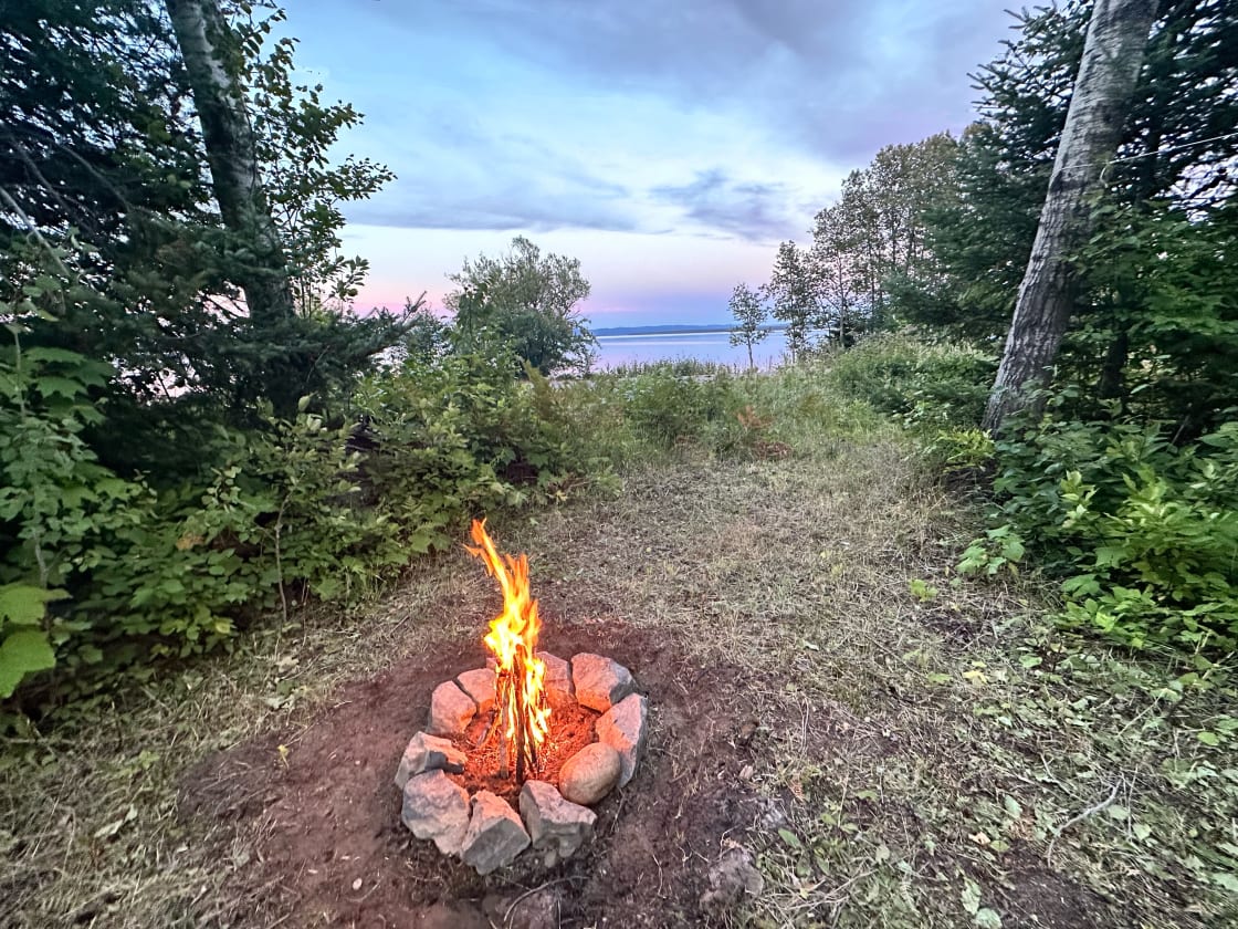 Small fire pit 