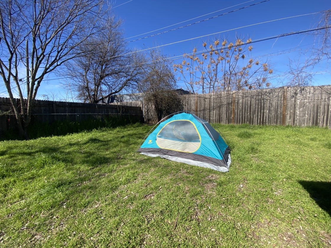 Central East Austin Backyard Camp