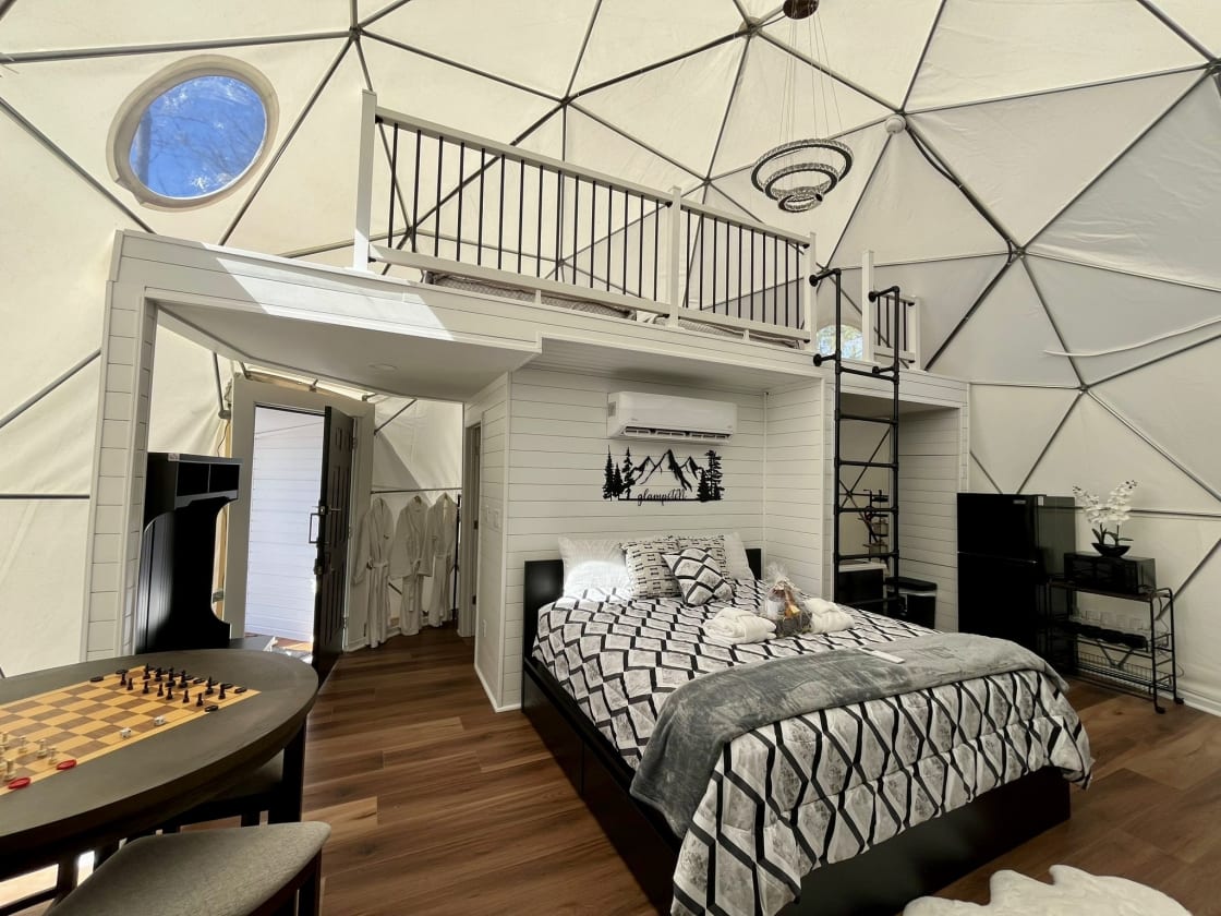 Contrast Cove Glamping Dome