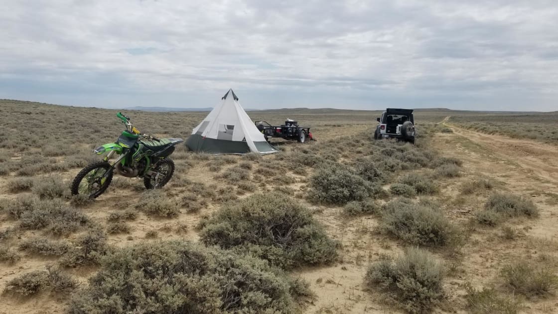 Wyoming Camping - Remote Wilderness