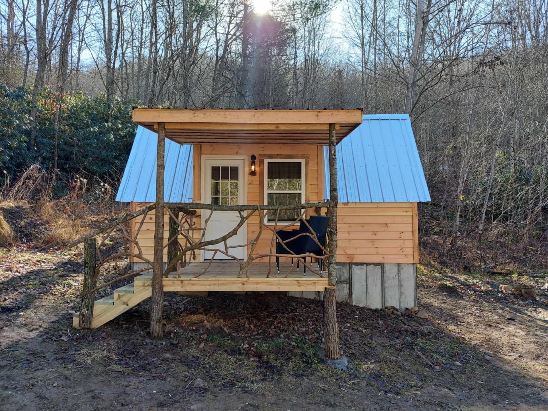 A Frame Cabin in East Tennessee