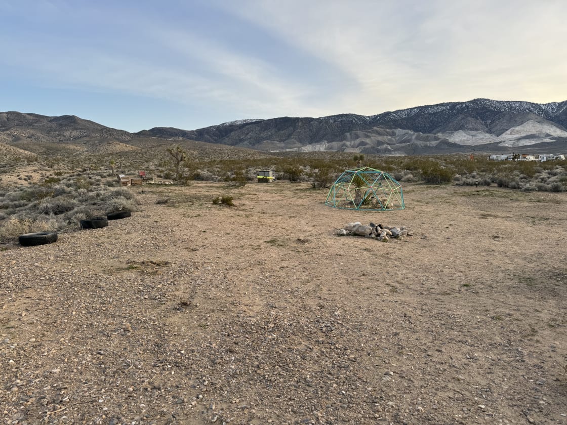 view of campsite 3/9/24