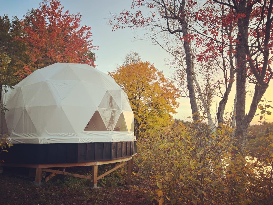 Geodesic Dome Off Grid Super Camp