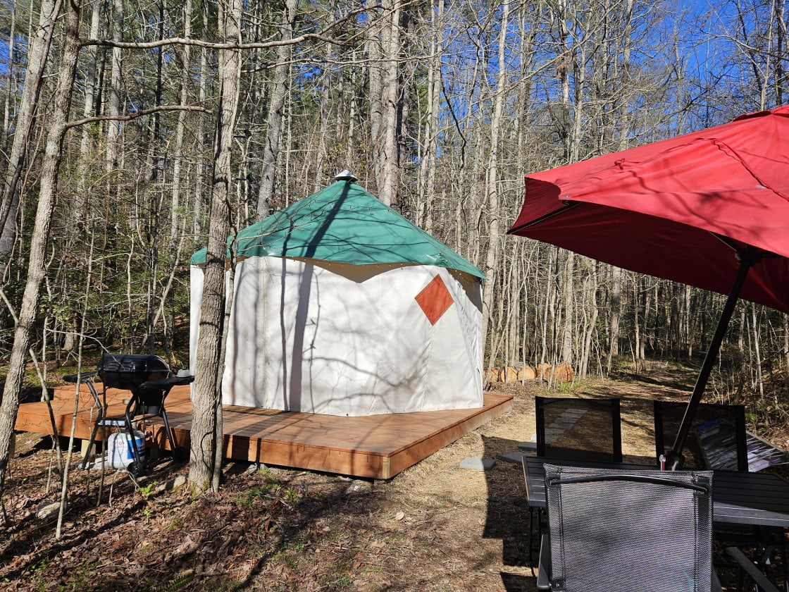 Yurt At Lake James And Fonta Flora