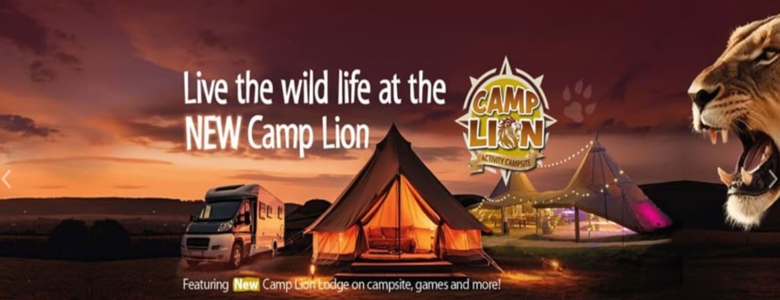 Camp Lion - Yorkshire Wildlife Park