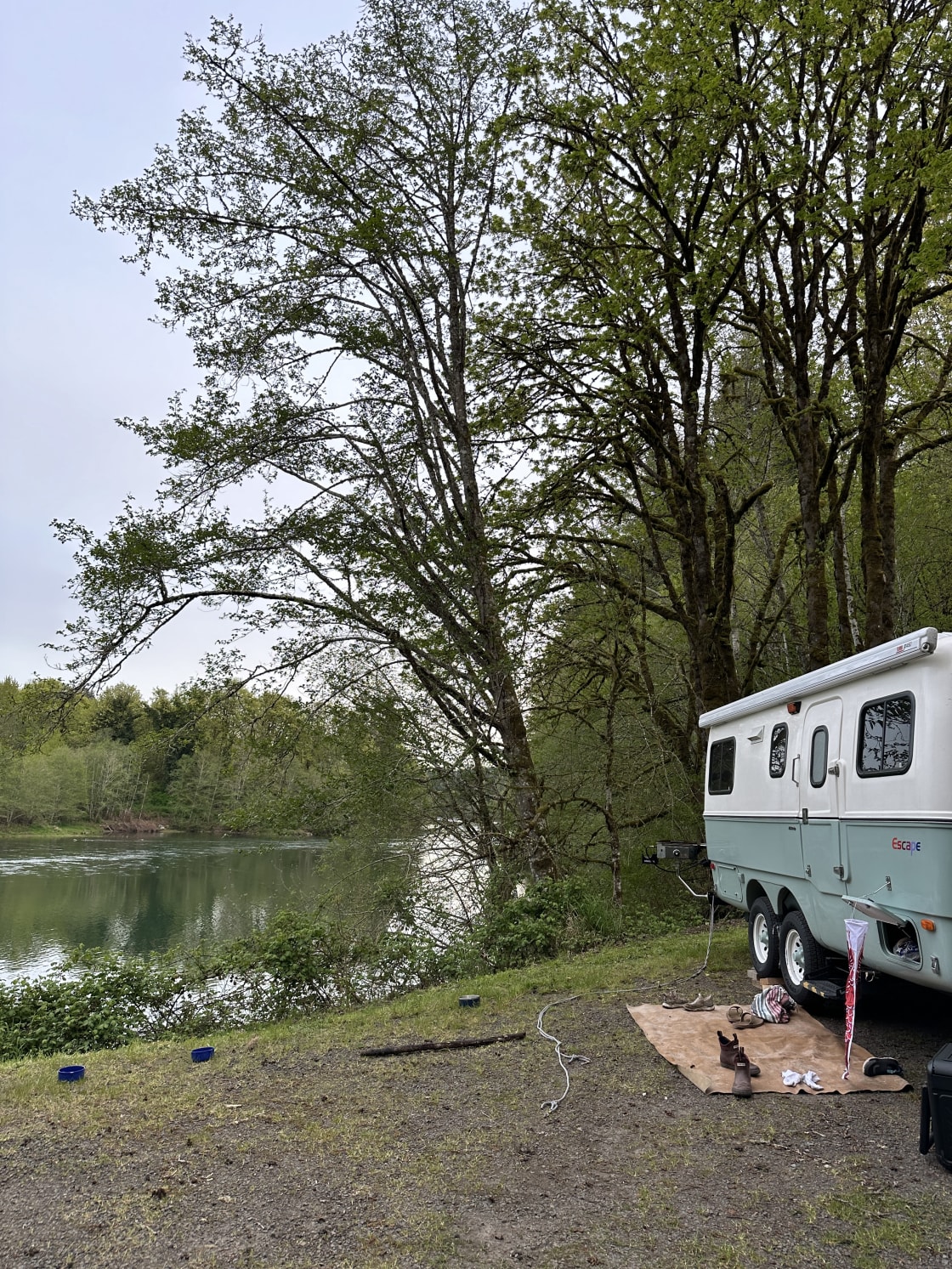 Camping on the Cowlitz