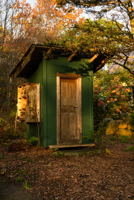 Our outhouse gets rave reviews. 