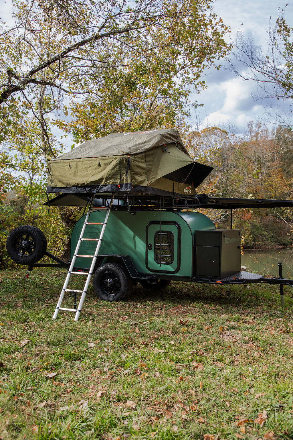 Rooftop tent available for $50 additional per night.