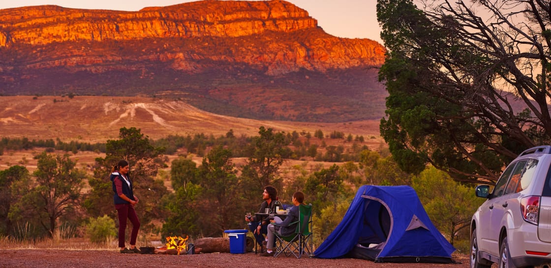 Campsites with a view