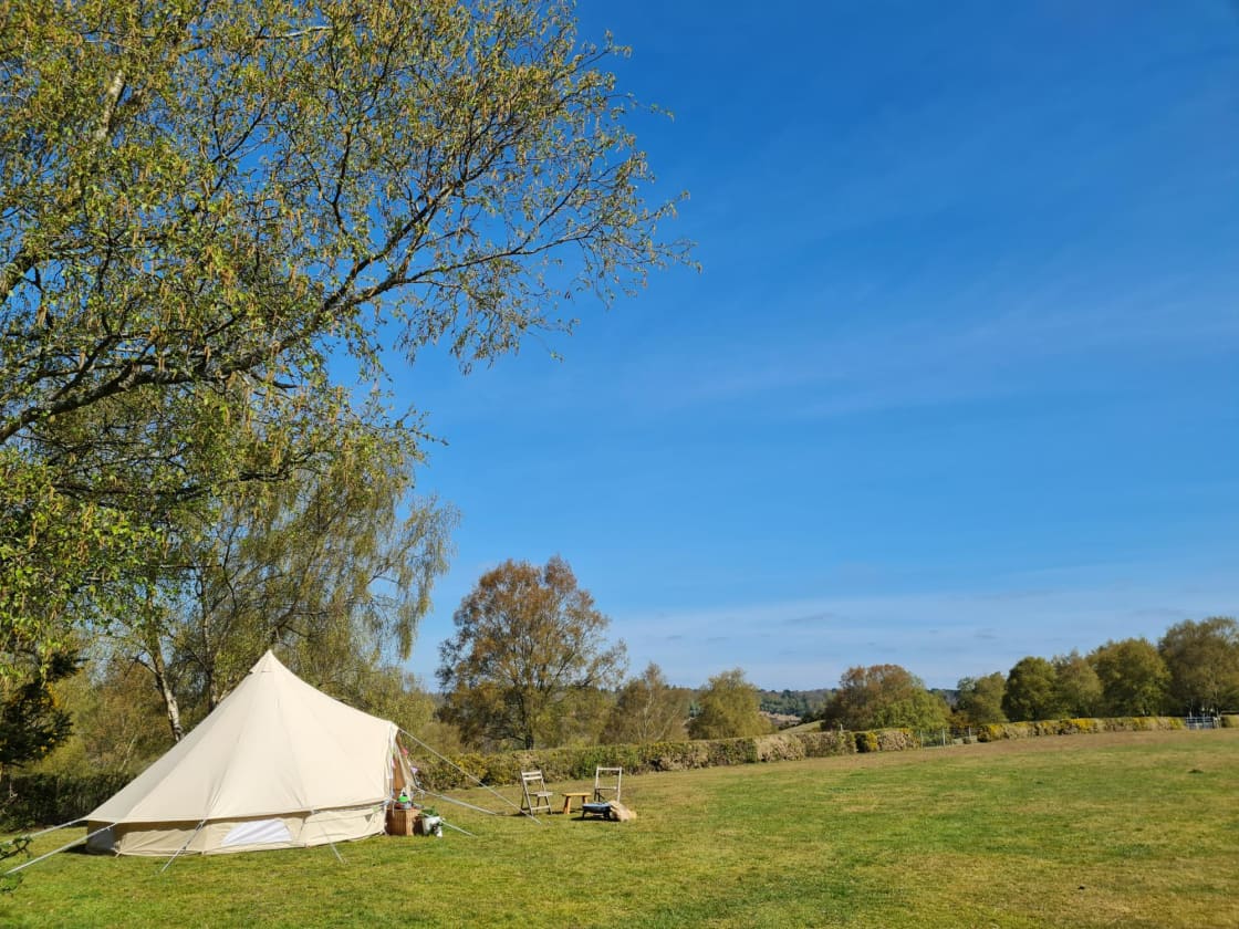 Bell Tent for Family or 5 adults
