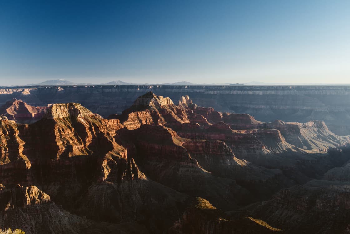 A scenic view of Grand Canyon National Park