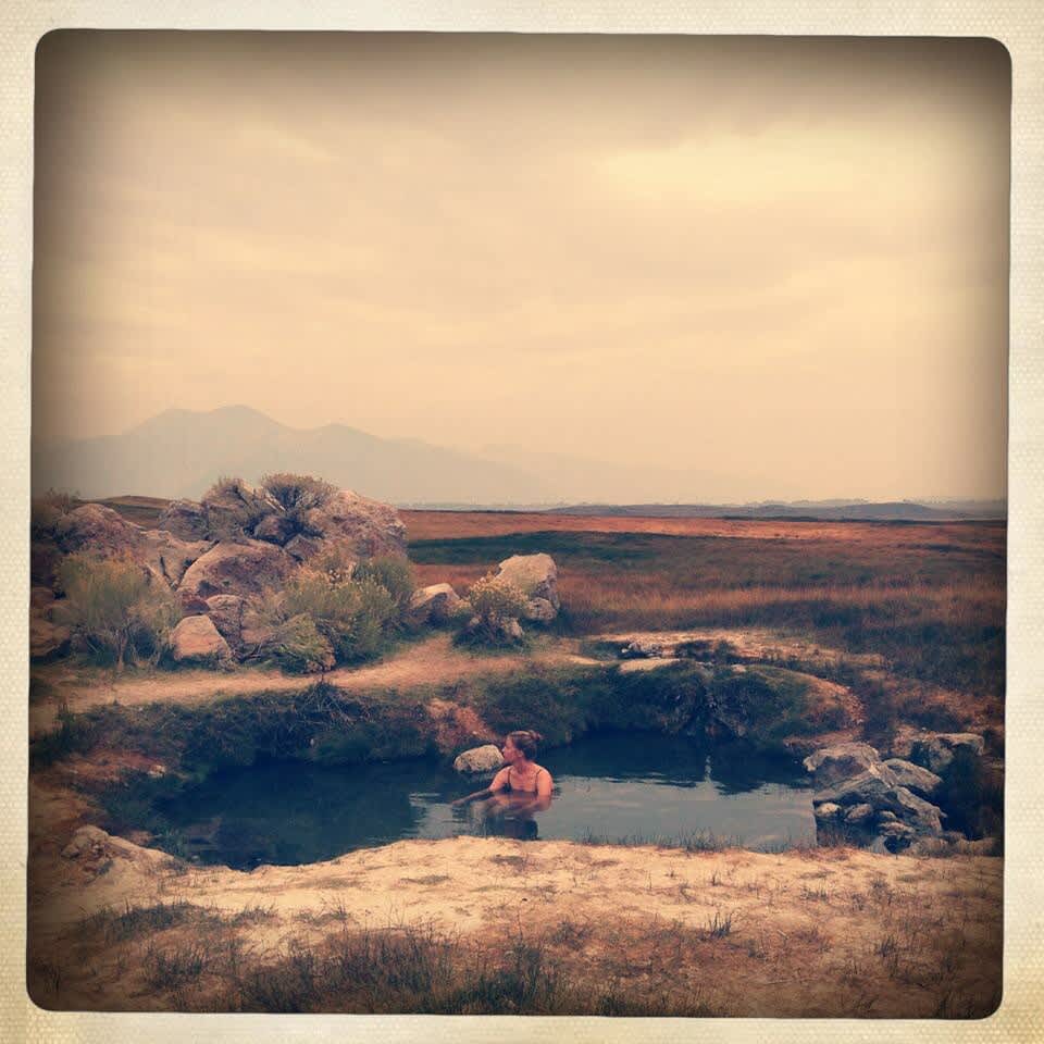 Wild Willie's hot springs. 