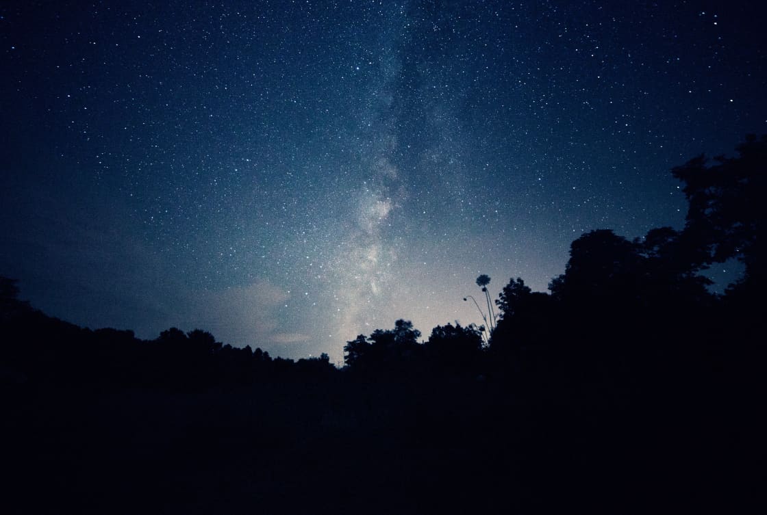 Stargazing at Mathews Arm Campground
