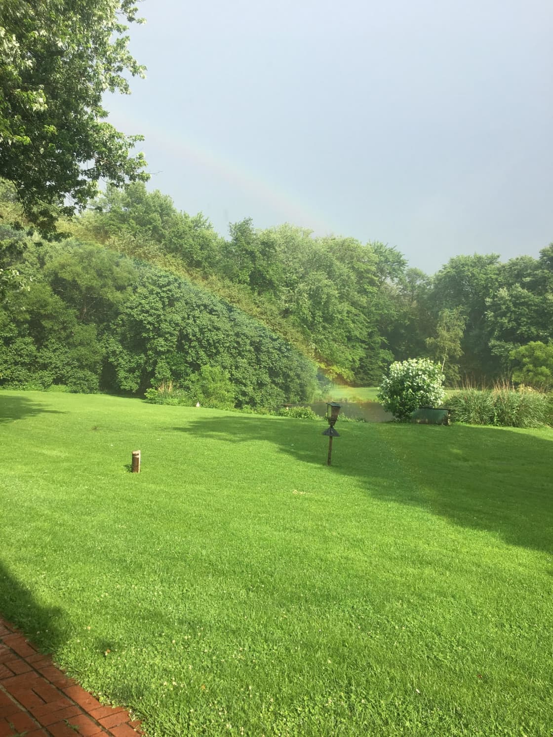unbelievable double rainbow