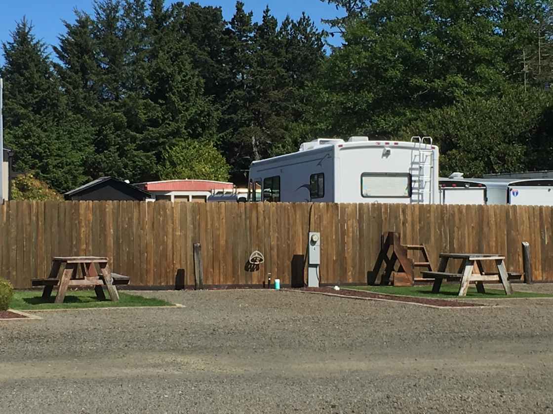 Mermaid RV Park Hipcamp in Long Beach, Washington
