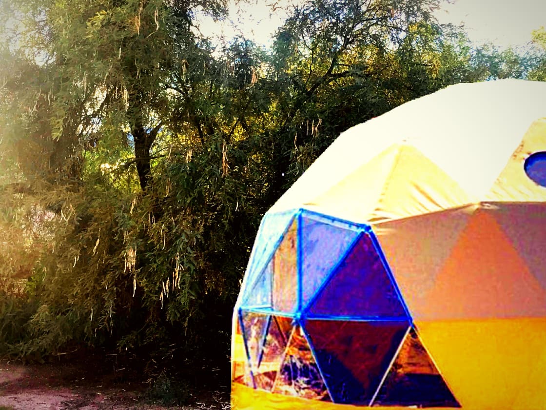 Geodesic Dome Tent Accomodations