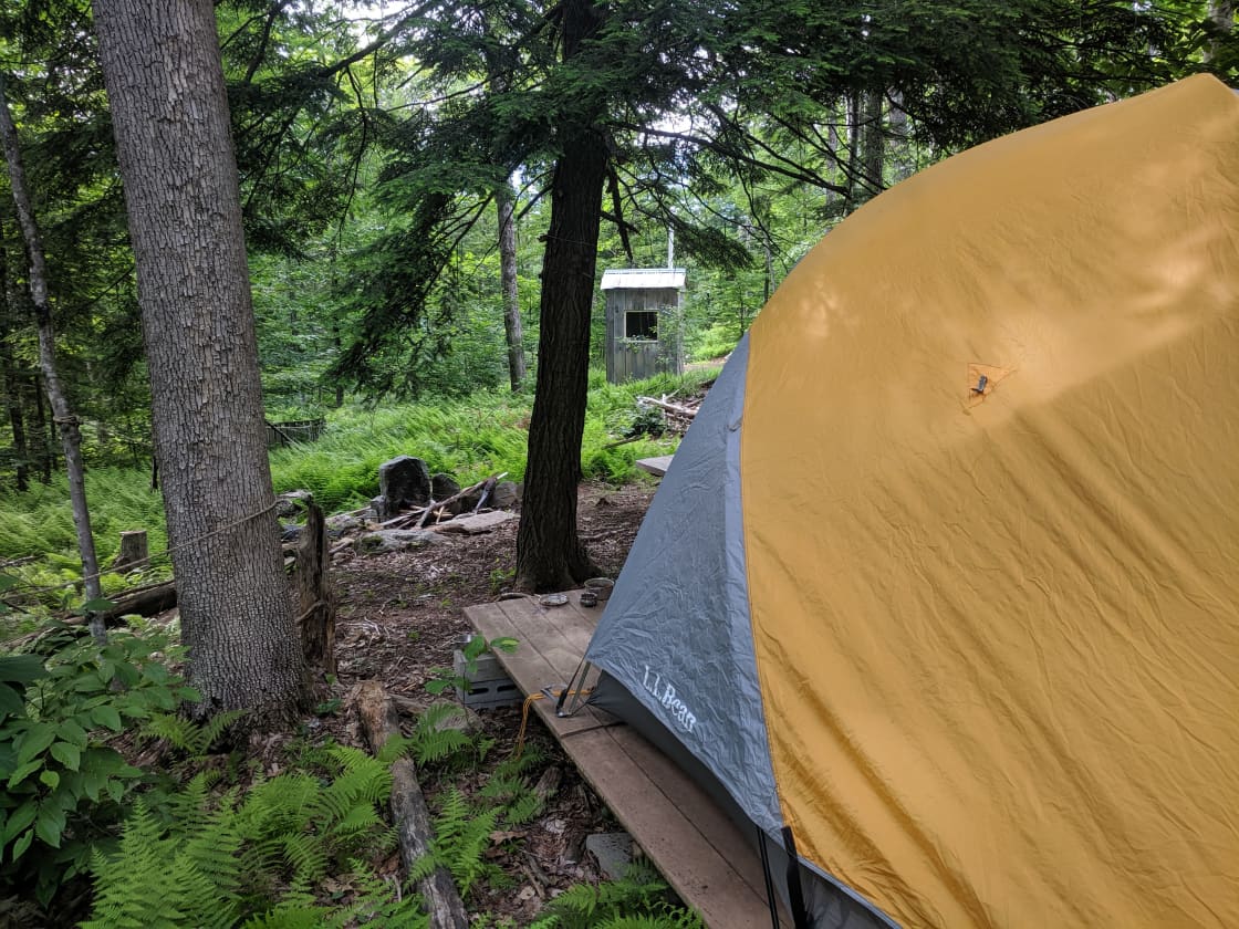 Secluded Back Country Camping