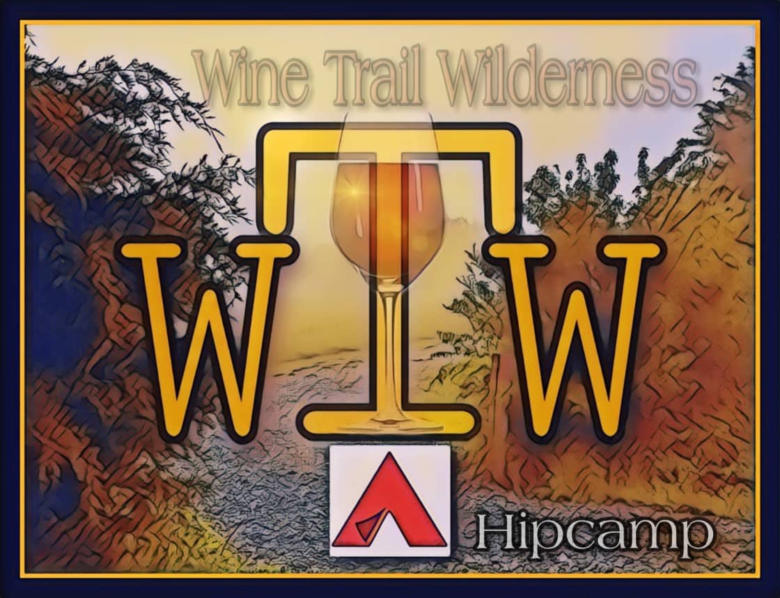 Wine Trail Wilderness Hipcamp 🍷Logo