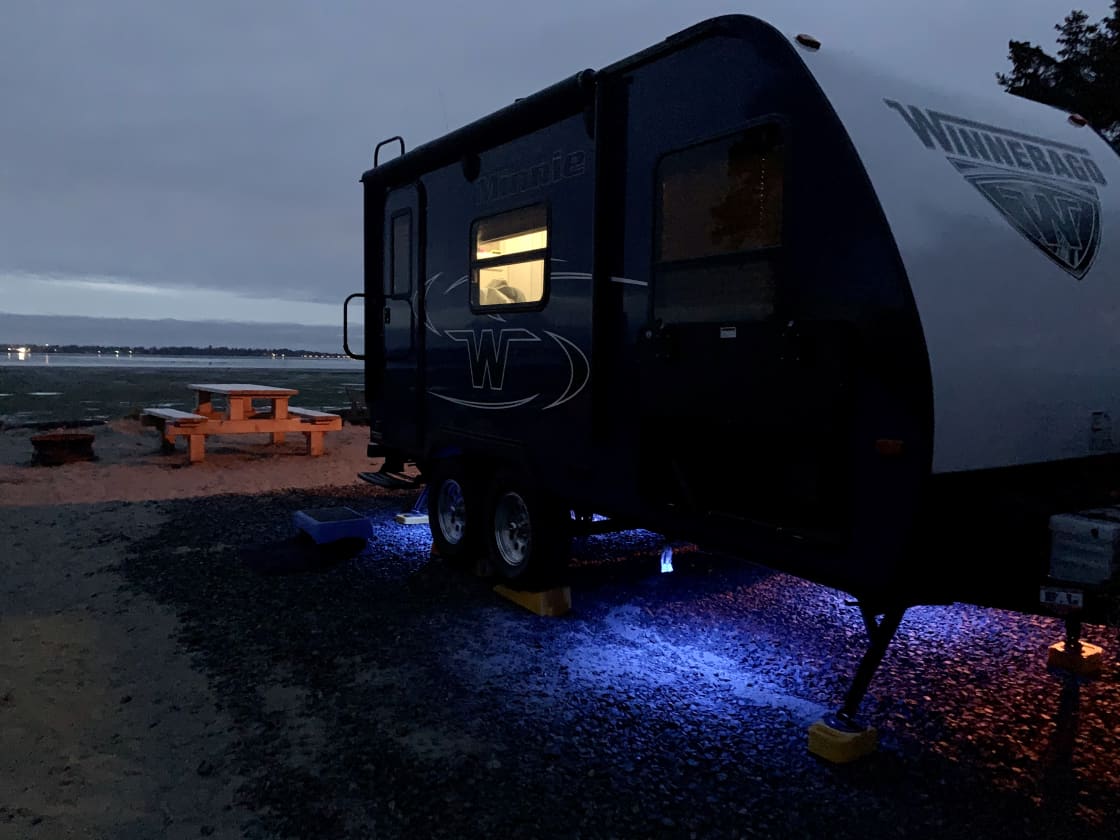 Unique Bay Front Camping