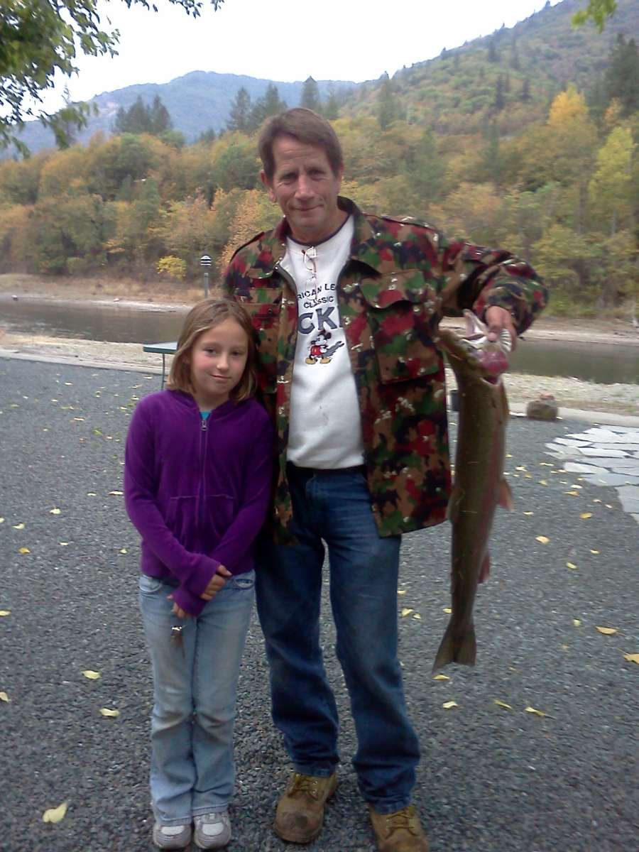Daughter and Dad - Big Catch!