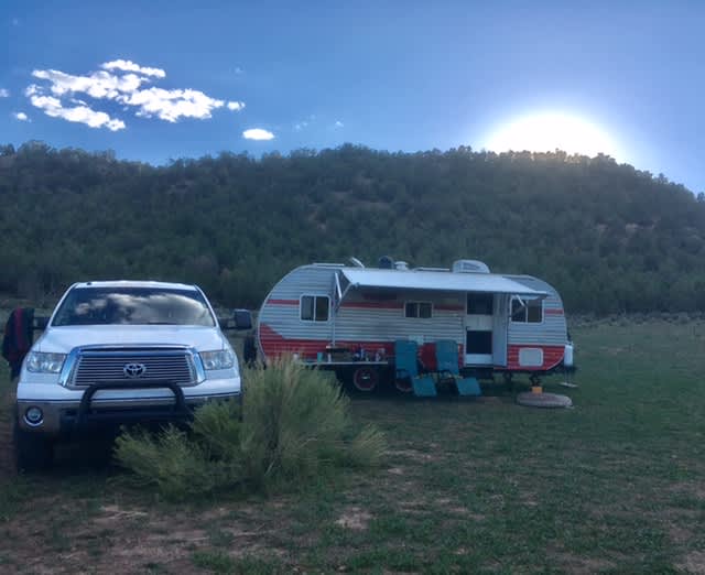 Vintage campers are always fun!