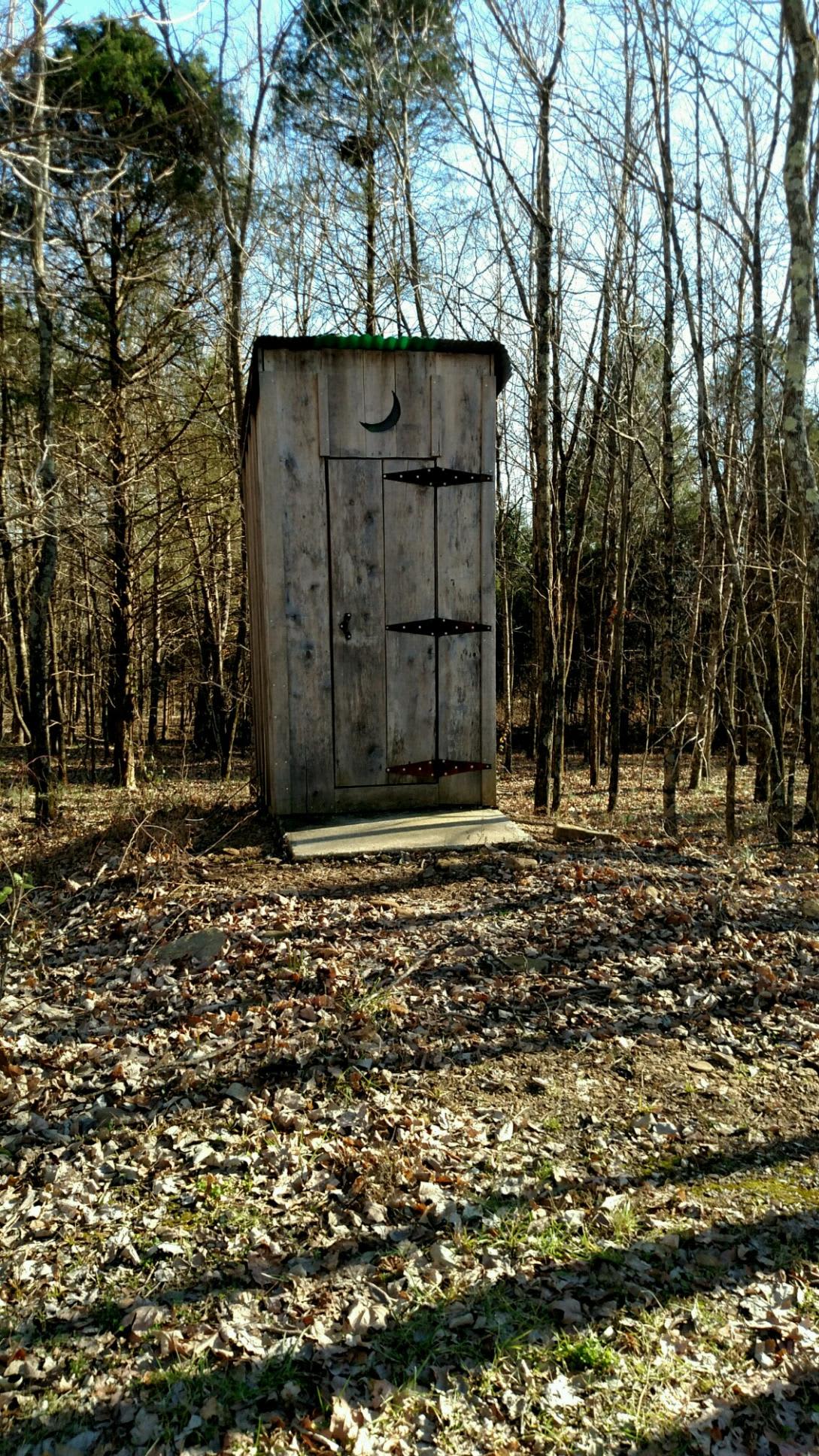 The Outhouse at Durbin's Barn.