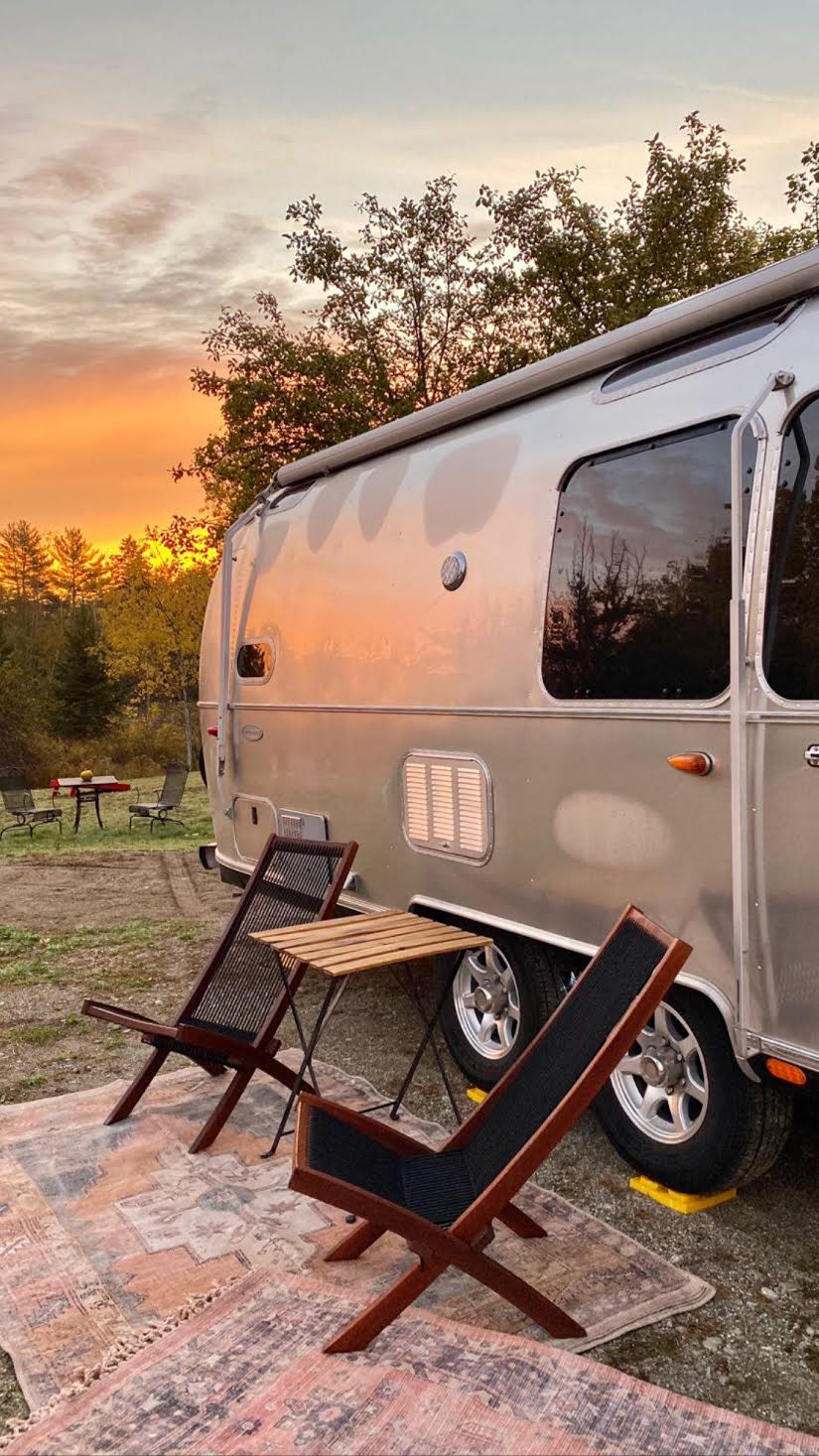 October 2020 sunrise at Ellie's RV spot. We have had 100 percent occupancy for fall, book early. Photo courtesy of Instagram camper Karen @cedarandsilver 