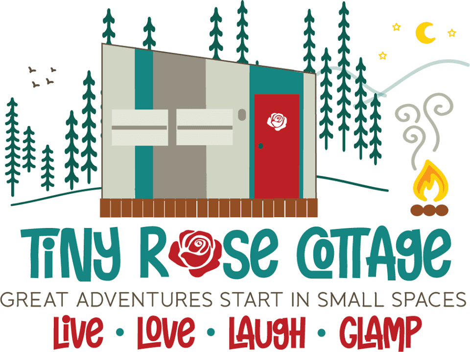 Logo I created for the tiny Rose Cottage over the winter.