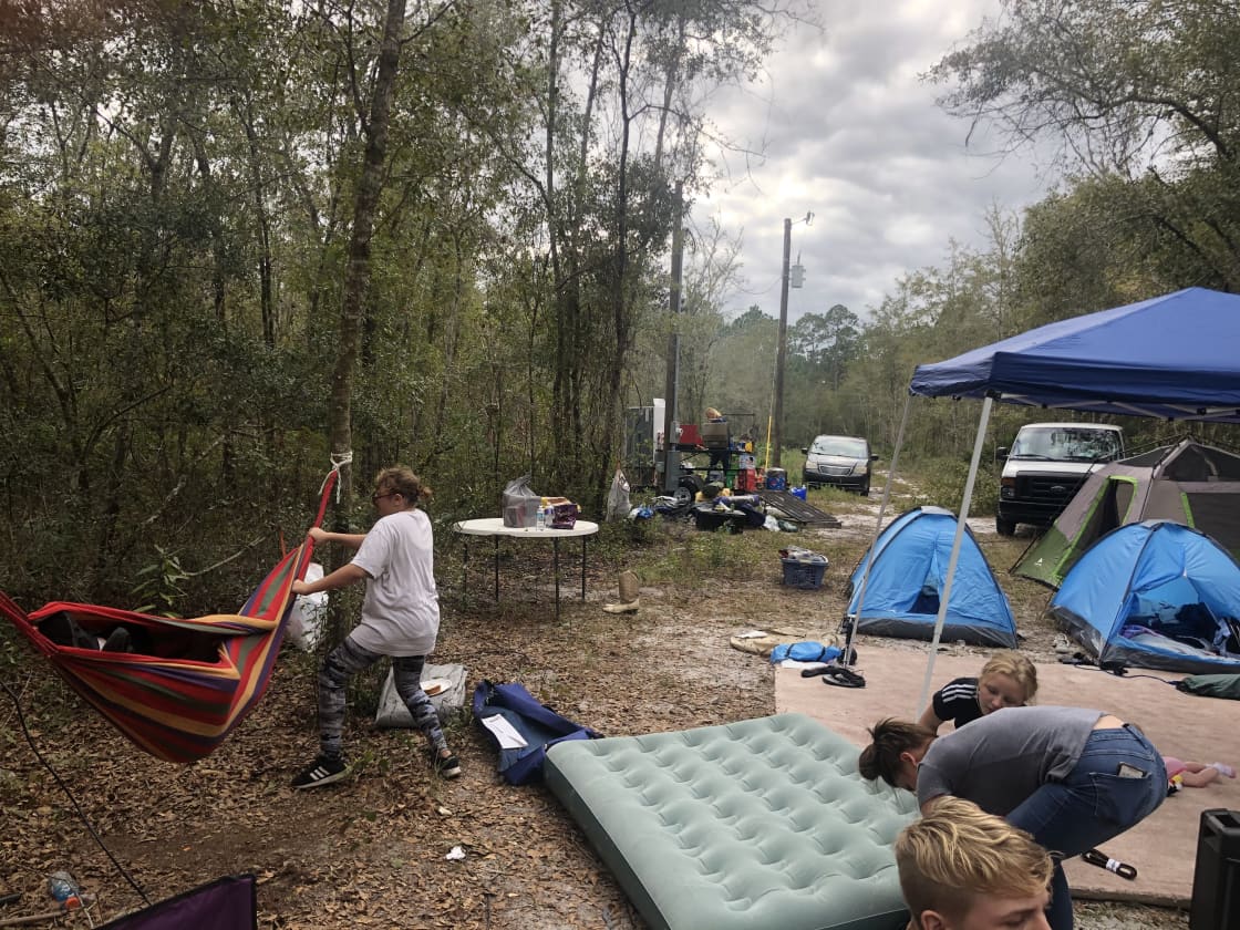 Georgia Deep Backwoods Camping