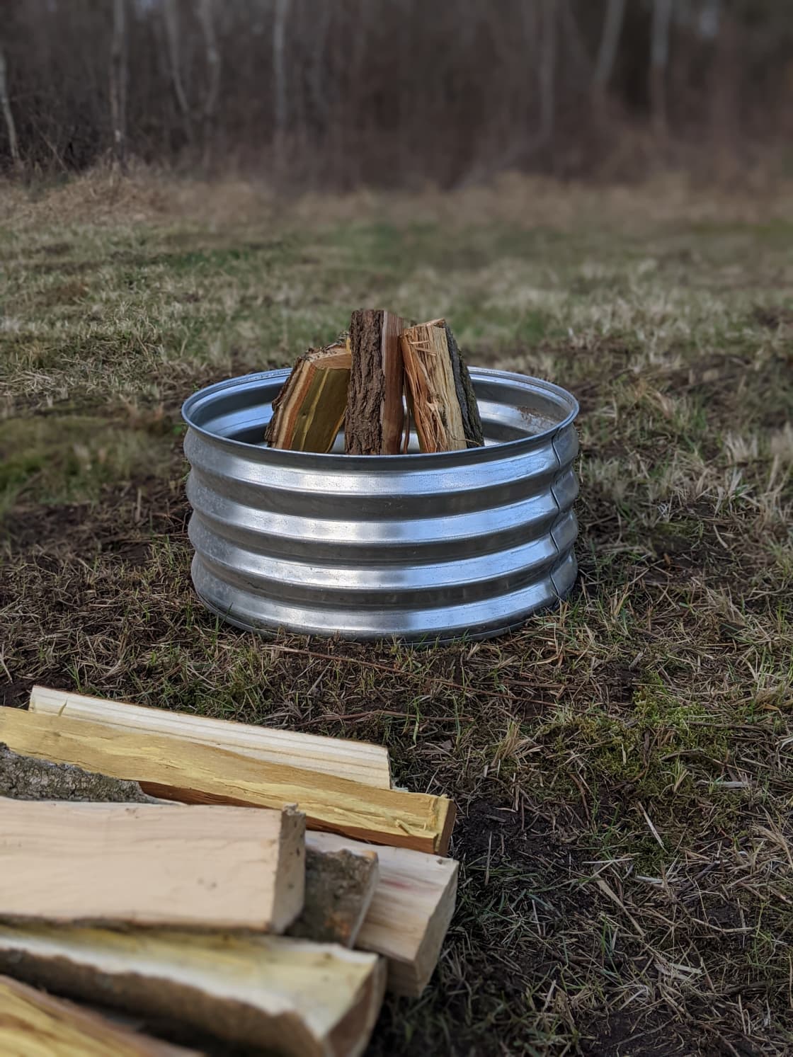 There is a fire pit at the site and a small supply of wood ready to go! Additional bundles of wood can be ordered and delivered to the site before your arrival for a small fee. 