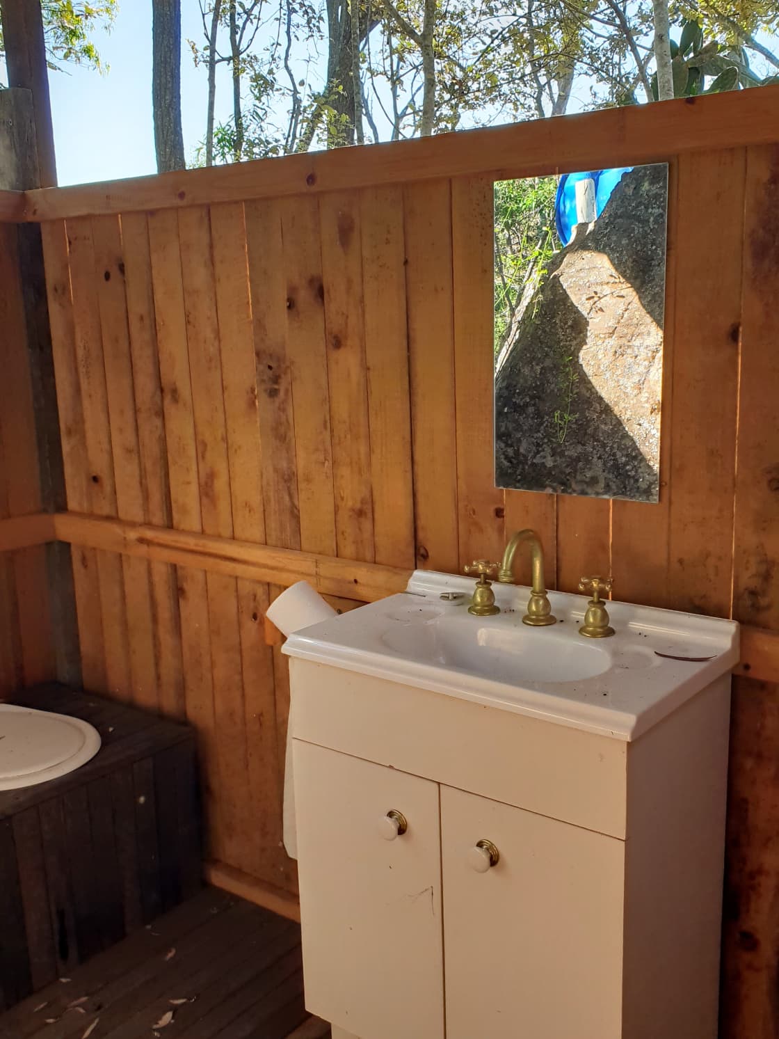 Bush bathroom