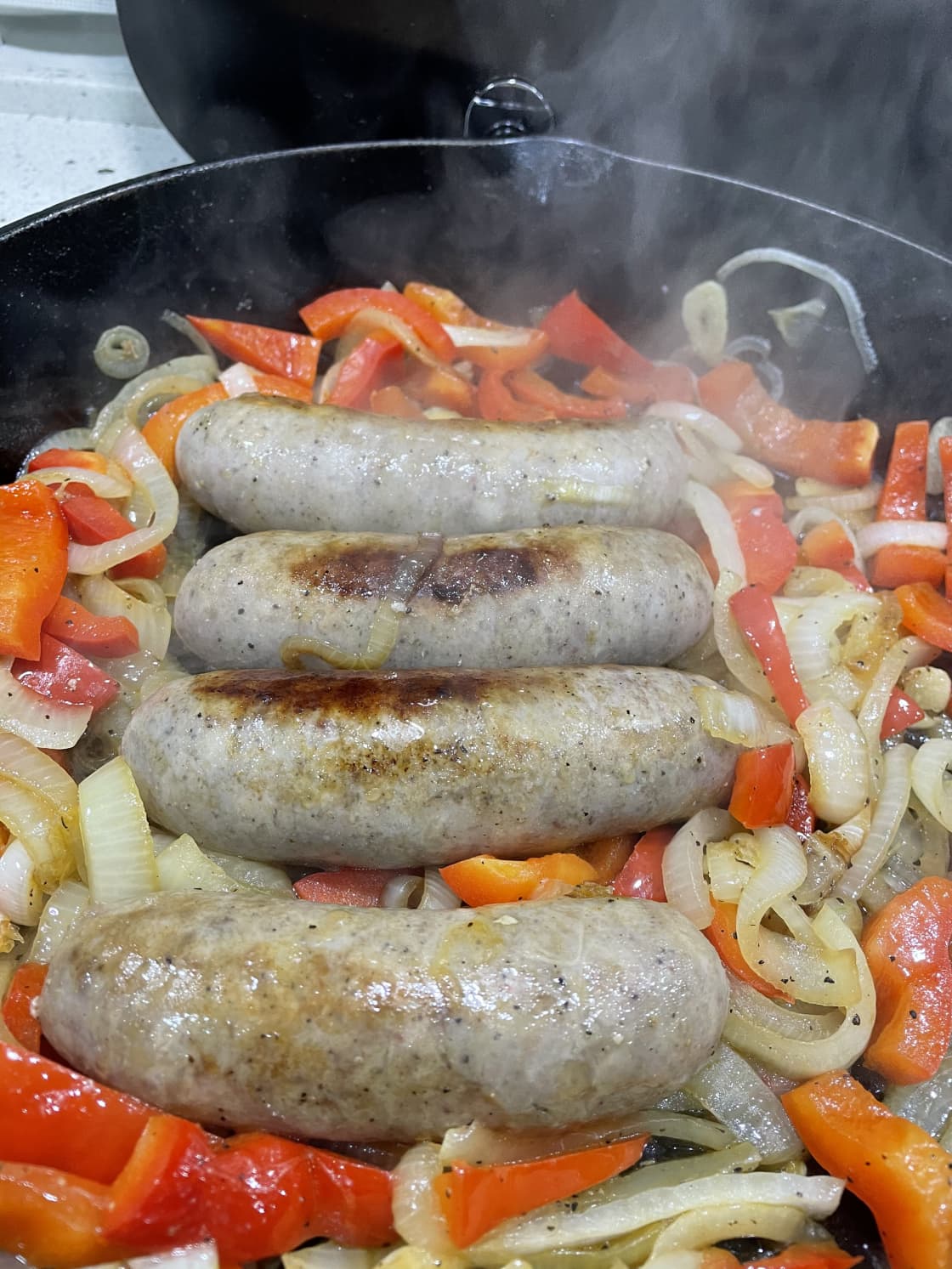 Delicious sausage from Catherine’s farm!  Will be ordering more!