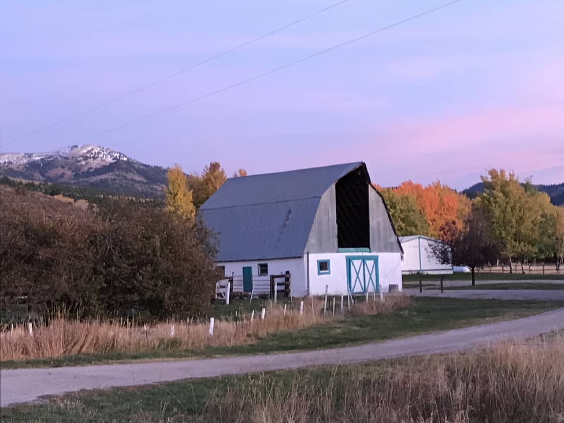 This beautiful barn has been in our family since the 1930's.  It's not to go into or over to....just look at it from across your campsite.  It's owned by someone else now....
