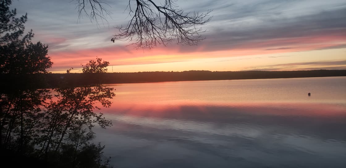 Eagle Lake Narrows Sunset Sites