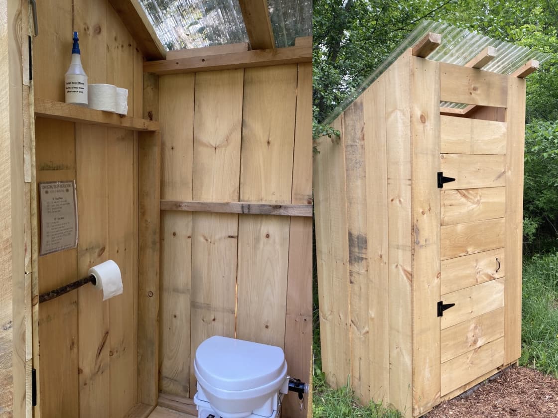 Natures Head Composting toilets