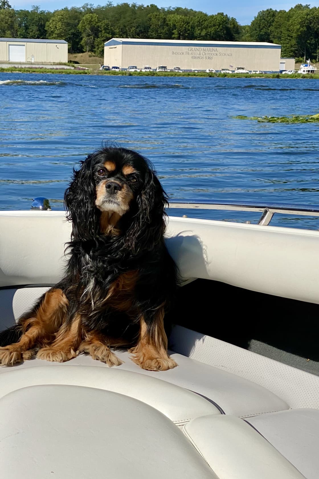 The family boat queen, "Zoe".