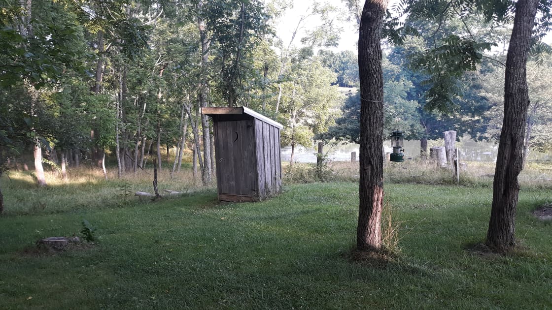 Rustic Appalachian Outhouse 